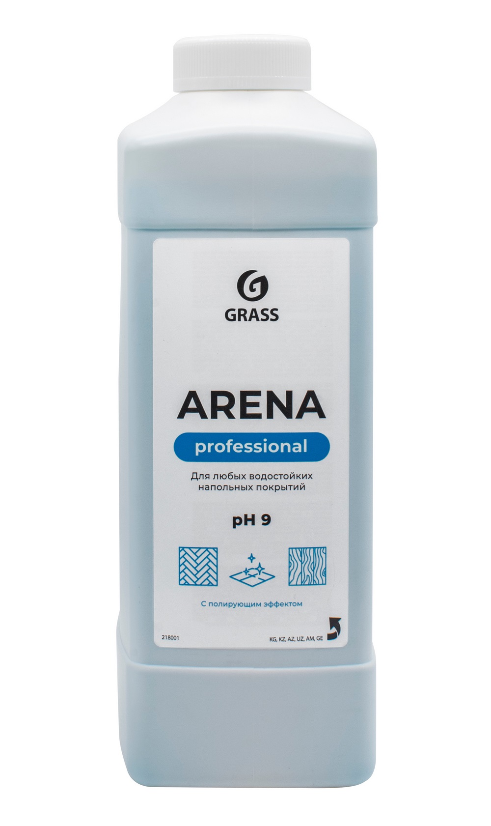 Средство для мытья пола Grass Arena с полирующим эффектом, 1 л