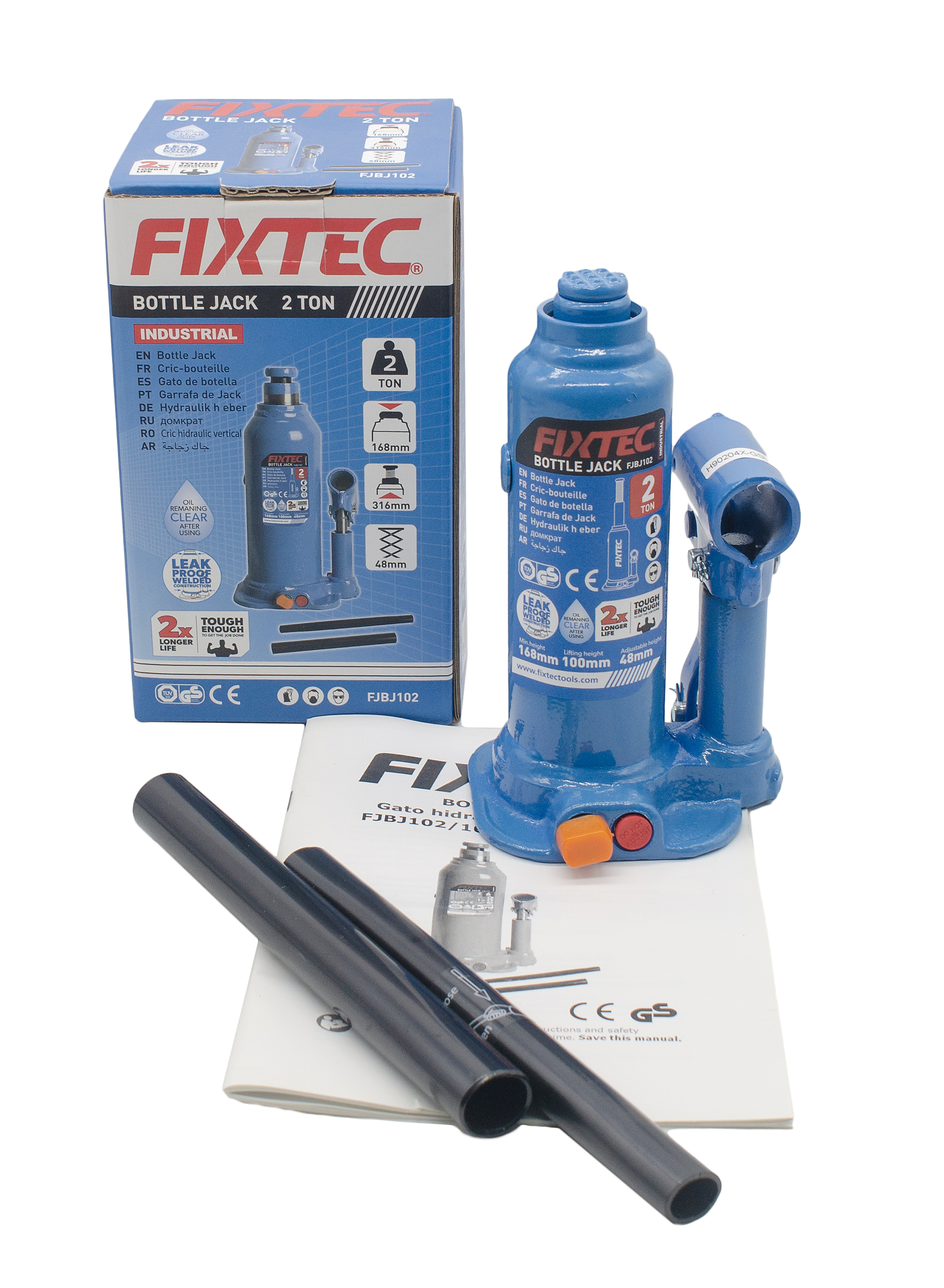 Домкрат Fixtec FJBJ102 2 т