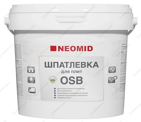 Шпатлевка Neomid для плит OSB 7 кг