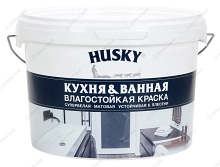 Краска для кухонь и ванных комнат Husky 2,5 л, белый