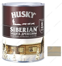 Пропитка для дерева Husky Siberian полуматовая, антик 0,9 л